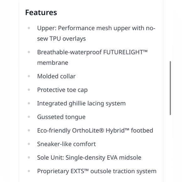 The North Face Men's Activist Mid Futurelight Hiking Trail Boots - Picture 10 of 10